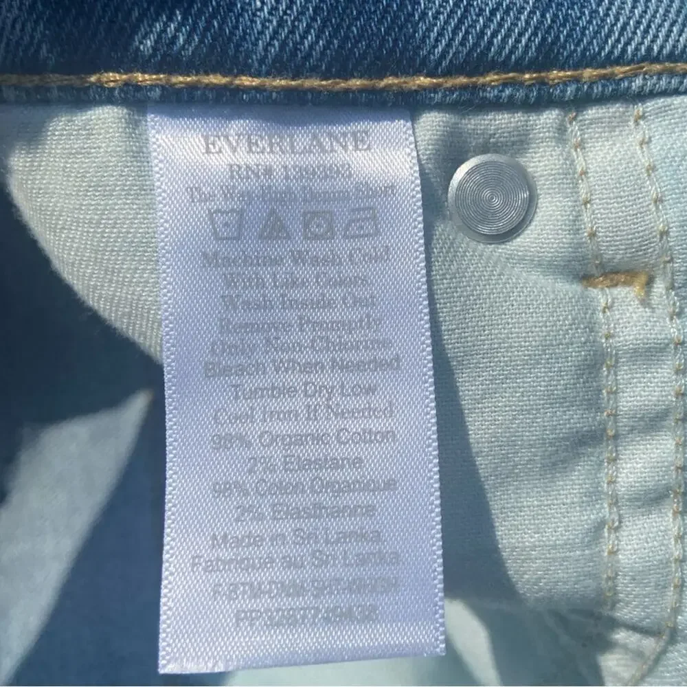 Everlane The Way High‎ Denim Short Blue 31